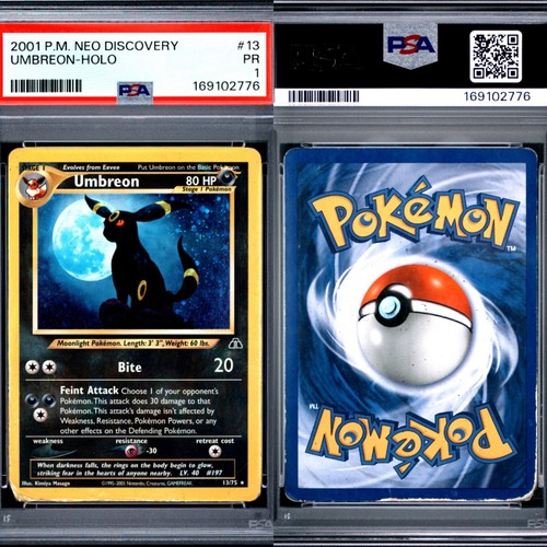 Psa poor umbreon holo - 🔥,
