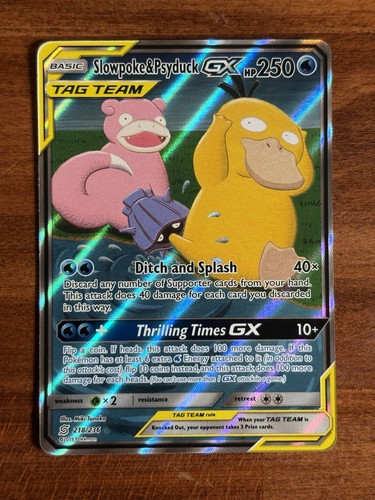 Slowpoke psyduck gx - &,