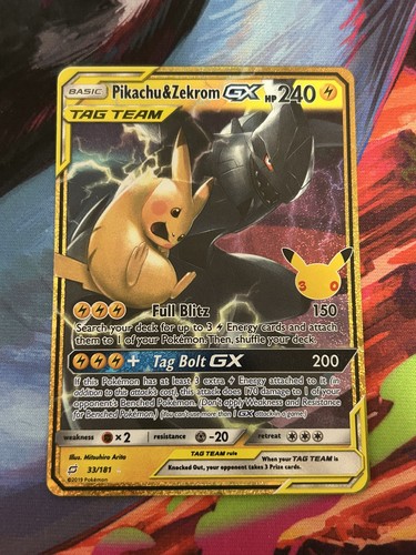 Pikachu zekrom 181 - zekrom,