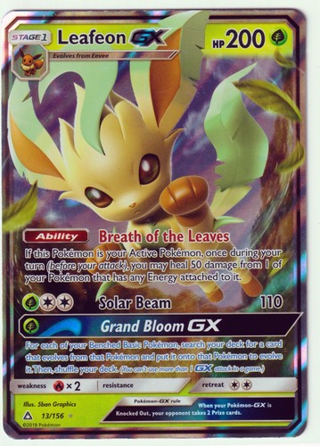 Leafeon ultra rare - leafeon,