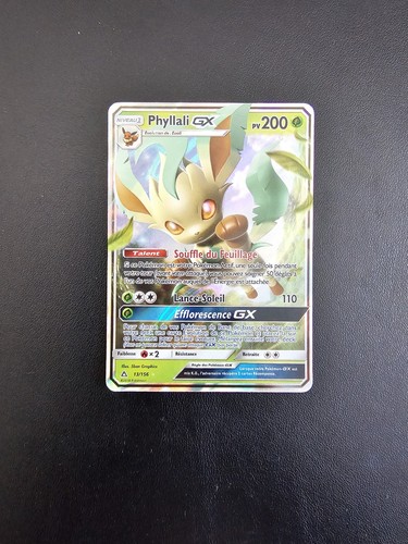 Carte pokémon phyllali - phyllali, gx