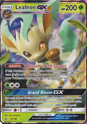 Pokemon leafeon gx - ,